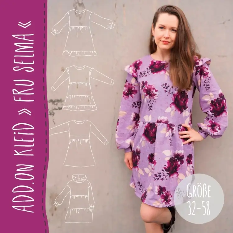 E-Book Snygges Add on Kleid zum Hoodie Fru Selma Top-Seller
