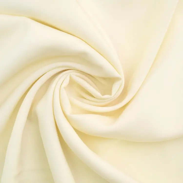 Markenprodukt Viskose Voile uni, vanille