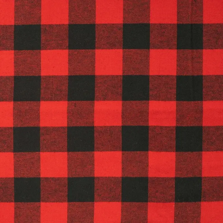 Mega-Angebot Baumwoll Flanell Kiara, rot