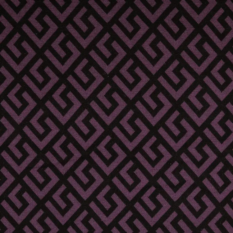 Jacquard Jersey Dinah, pflaume Abverkauf