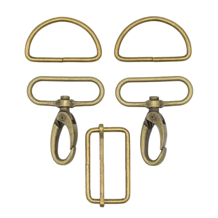Beliebt Taschen-Zubehör-Set 5 tlg. 40 mm, altgold