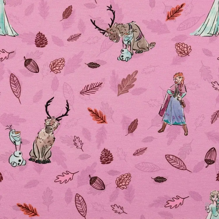 Nur Für Kurze Zeit Baumwolljersey Frozen, rosa