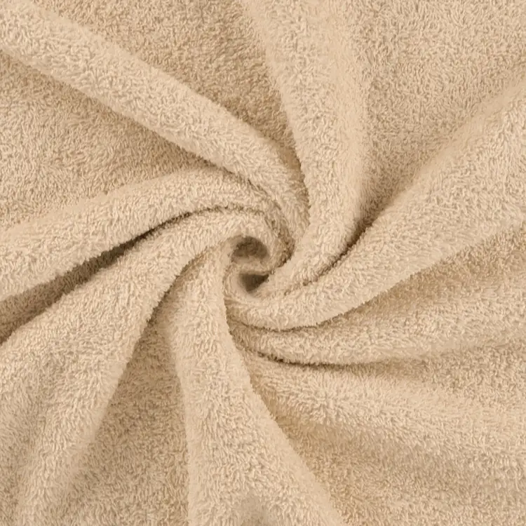 Frotteestoff uni, beige Top-Seller