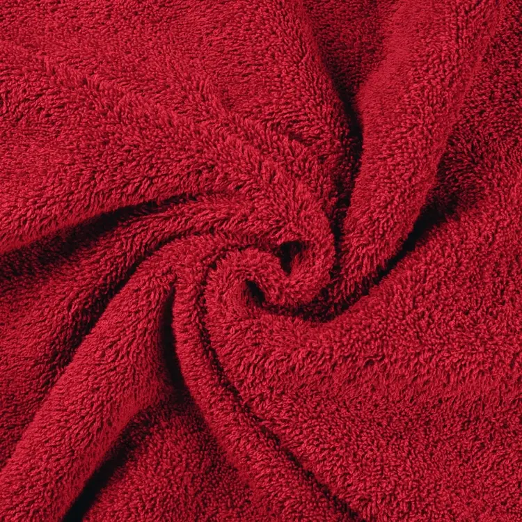 Top-Seller Frotteestoff uni, rot