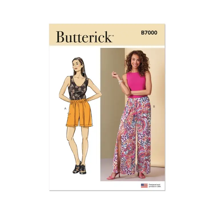 Schnittmuster Butterick Damen-Hosen 7000 Gr. 44-52 Billig