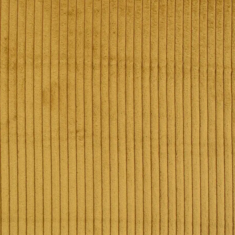 Polsterstoff Breitcord Cozy, senfgelb Letzte Chance