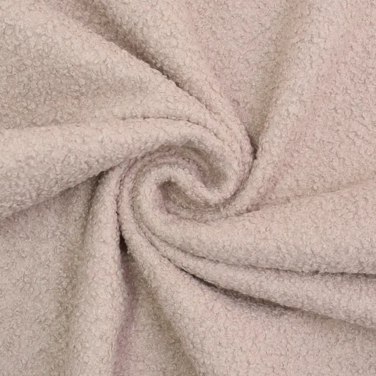 Knallerangebot Polsterstoff Bouclé, altrosé