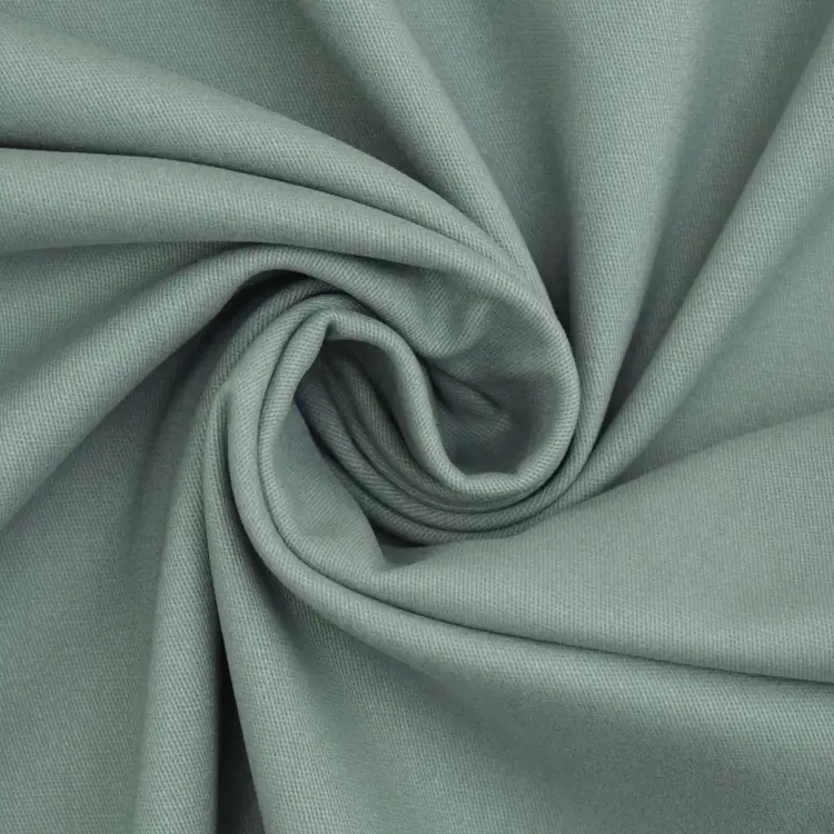 Stretch Baumwoll Twill Peach Touch, blassgrün Wochenendangebot