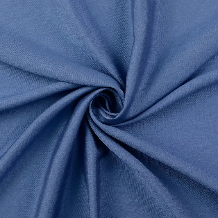 Neuheit Viskose Voile Leni, jeansblau