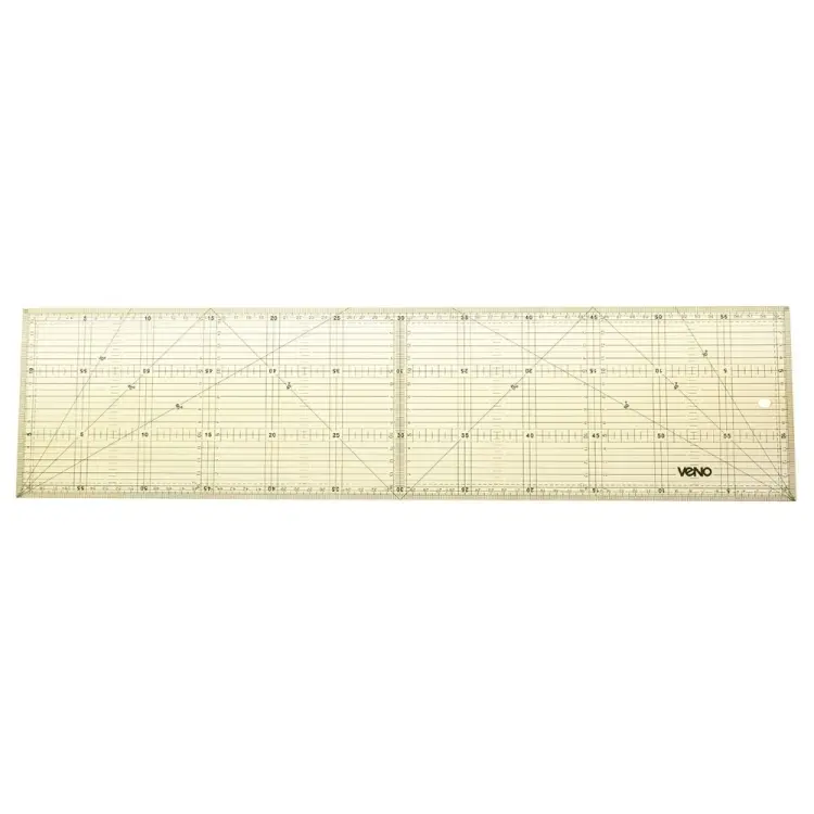 Preisknaller Quilting Lineal 15 x 60 cm rutschfest