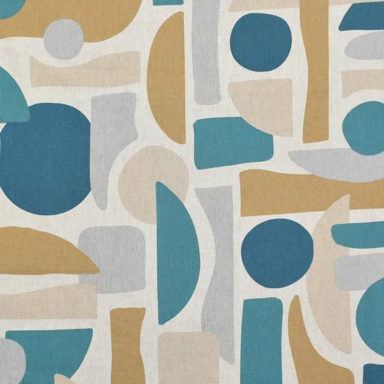 Angebot Dekostoff Halbpanama Abstract Form