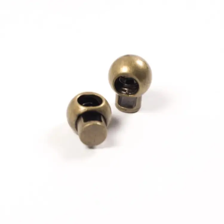 Metall Kordelstopper, bronze Direkt Vom Hersteller
