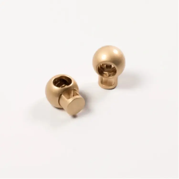 Beliebt Metall Kordelstopper, blassgold