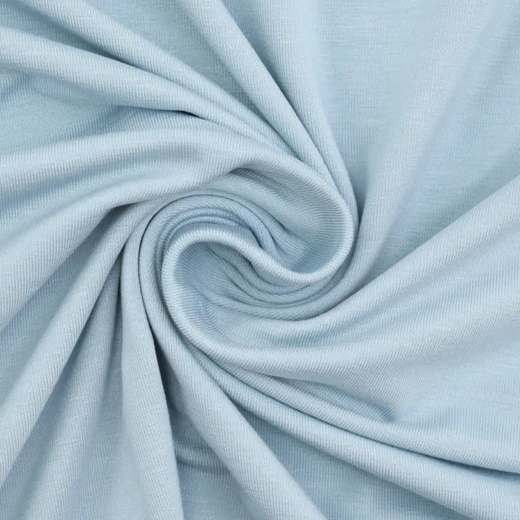 Sofort Bestellen Bambus Jersey, himmelblau