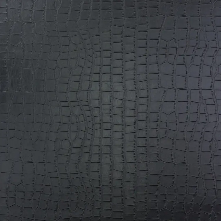 Lederimitat Snake, schwarz Preisknaller
