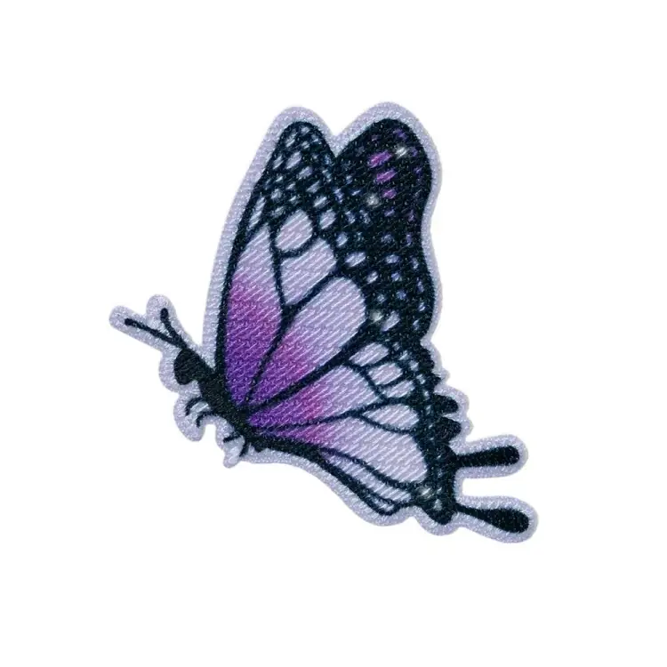 Must-Have Applikation Schmetterling, lila