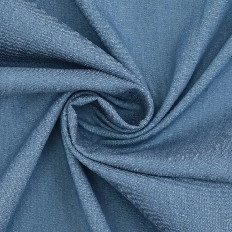 Leichter Stretch Chambray, mittelblau Top-Preis