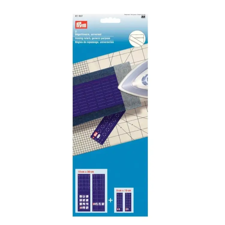 Super-Preis Prym 2 Bügellineale, universal
