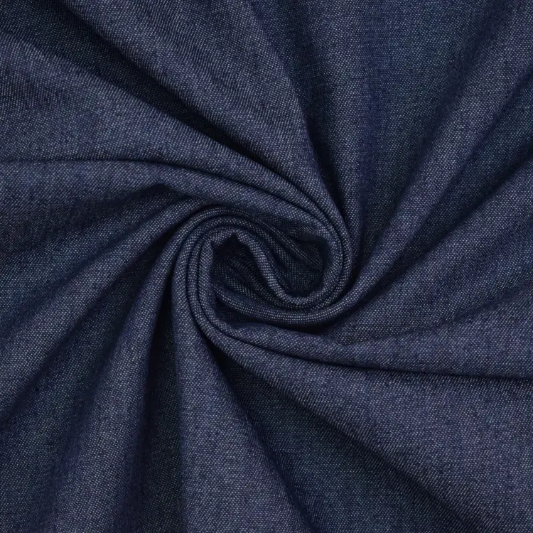 Preis Gesenkt Leichter Hemdenjeans, dunkelblau