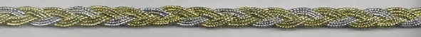 Band Glitzer gold Breite: 1cm Direktkauf
