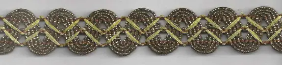 Band Glitzer gold Breite: 2cm Top-Seller