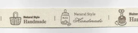 Baumwollband Handmade Breite: 2cm Neue Kollektion