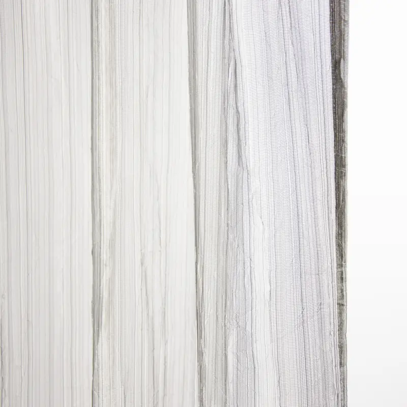 Direktkauf Schlaufenschal Fertigvorhang Delhi silber 135x260cm