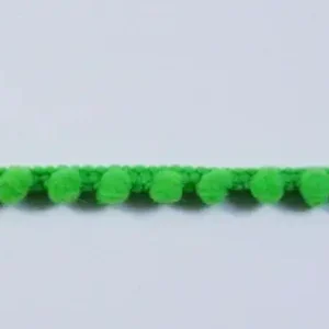 Bommelborte PomPom Borte Zierband mini lime Breite: 0,4cm Markenware