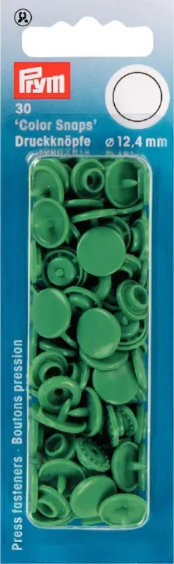 Direktkauf Prym Color Snaps Druckknöpfe Ø12,4mm grün