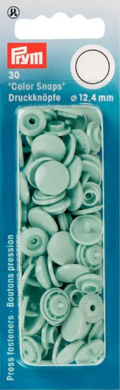 Prym Color Snaps Druckknöpfe Ø12,4mm helltürkis Wochenendangebot
