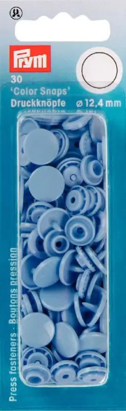 Prym Color Snaps Druckknöpfe Ø12,4mm lavendelblau Super-Preis