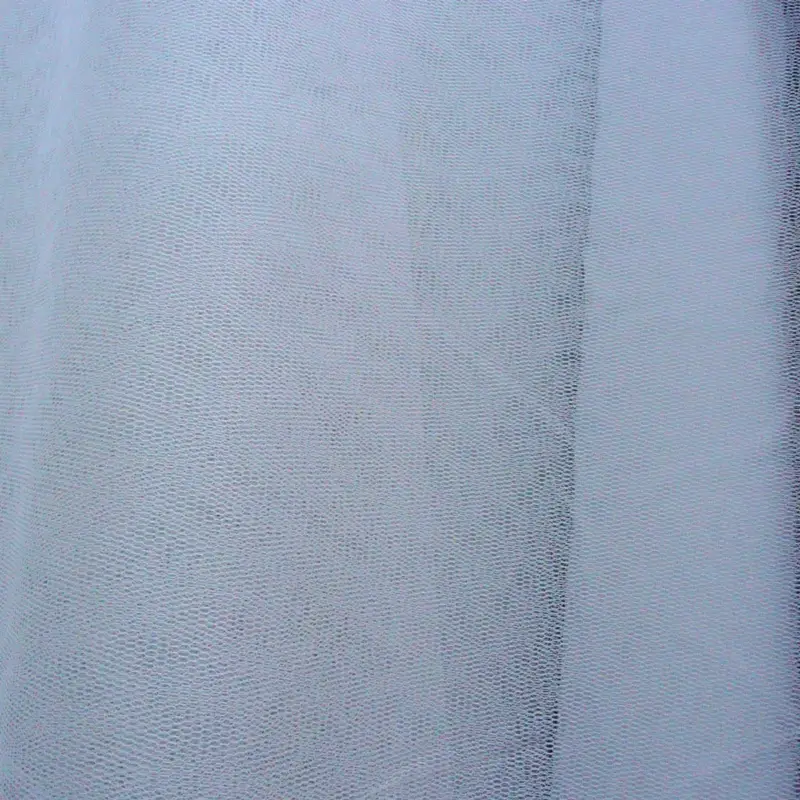 Direktkauf Kreativstoff Tüll Polyester weiß 1,4m Breite