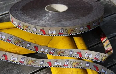 Versand Am Gleichen Tag Farbenmix Webband Rittersleut Breite: 1,5cm