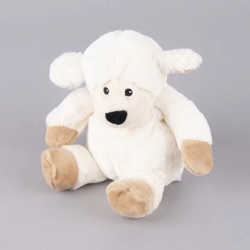 Neu Im Sortiment Warmies Mini Wärmestofftier Schaf beige mit 100% Hirse-Lavendelfüllung