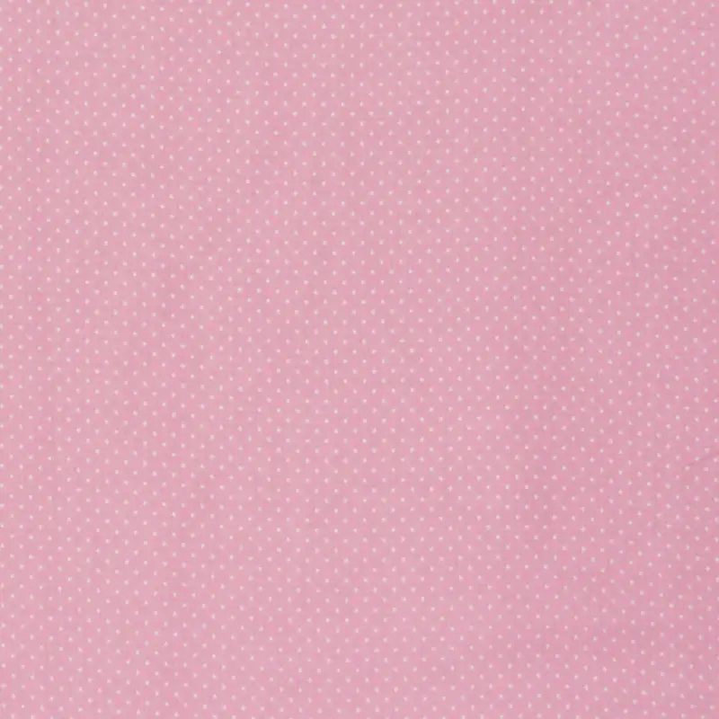 Baumwollstoff Punkte mini Ø 1mm babyrosa weiß Sichere Zahlung