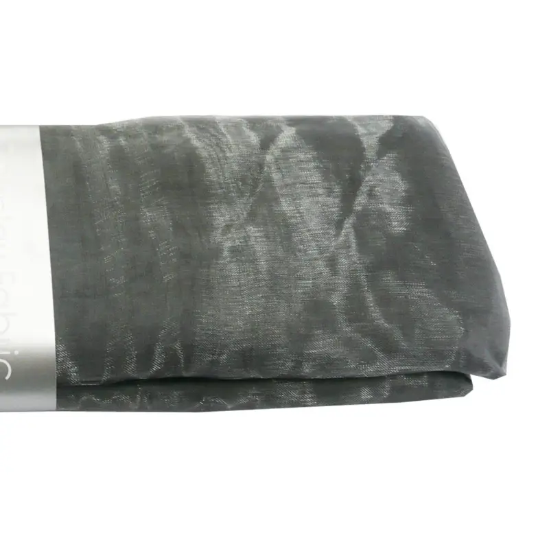 Deco Organza Dekostoff grau 150x300cm Billig