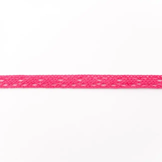 Spitze Zierband pink Breite: 1cm Letzte Chance