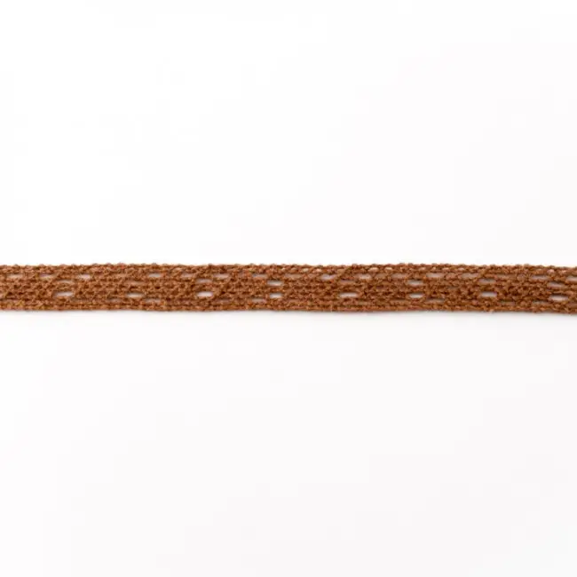 Abverkauf Spitze Zierband braun Breite: 1cm