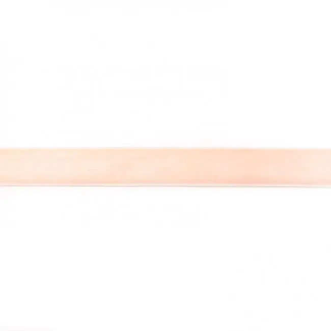 Samtband rosa beige Meterware Breite: 15mm 100% Polyester Super-Preis