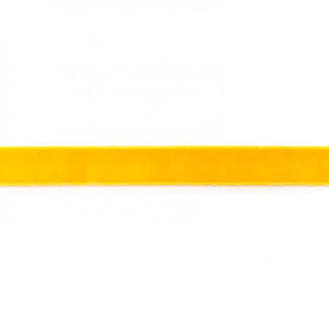 Must-Have Samtband gelb Meterware Breite: 15mm 100% Polyester