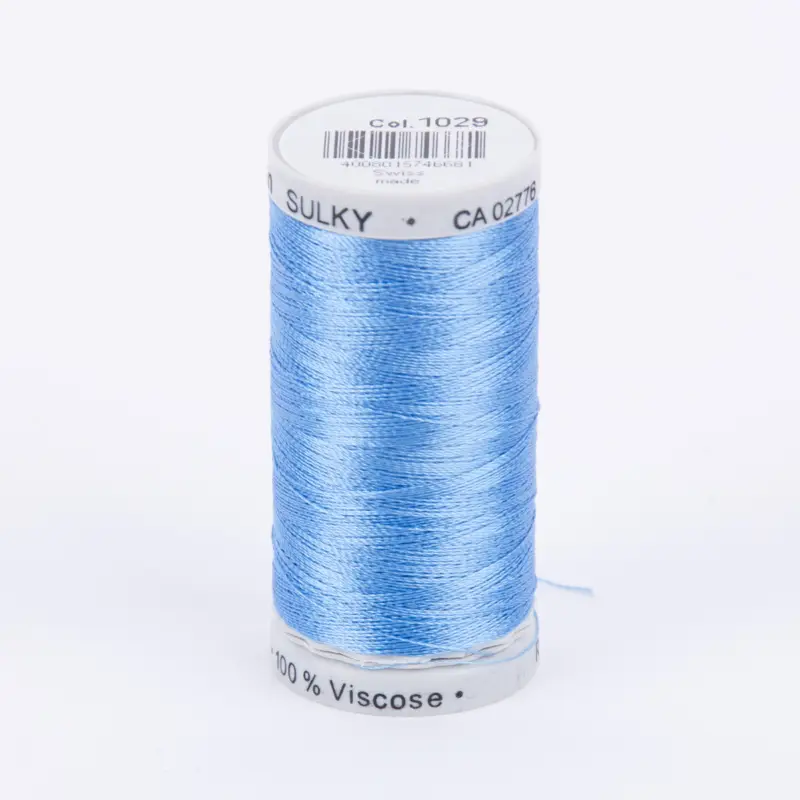 Stickgarn Farbnr. 1029 Gütermann 500 Meter/Spule Viscose Sulky Rayon 40 Schneller Versand