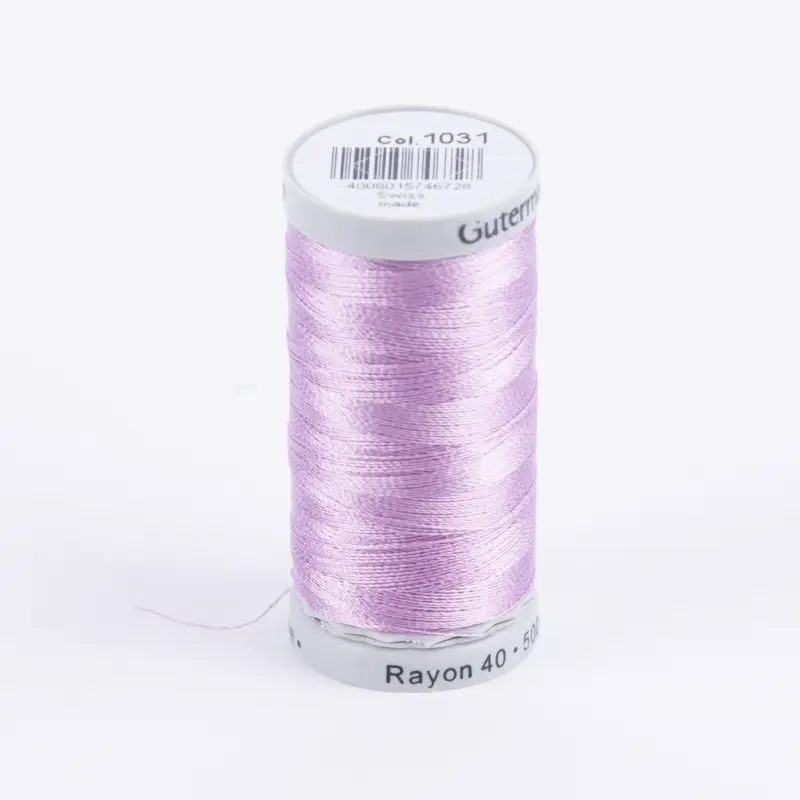 Sale Stickgarn Farbnr. 1031 Gütermann 500 Meter/Spule Viscose Sulky Rayon 40