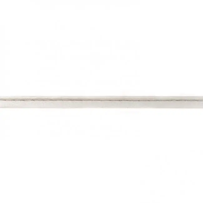 Finale Aktion Paspelband Kunstleder silber farbig Meterware Breite: 1cm