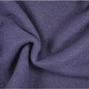 Walkloden Mantelstoff Wollstoff aus reiner Schurwolle blau 147cm Garantierte Lieferung