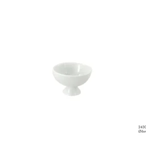 Schale Porzellan weiß klein 6x4,2cm Neu