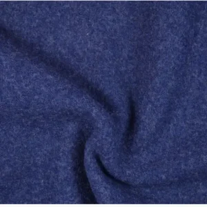Walkloden Mantelstoff Wollstoff aus reiner Schurwolle royalblau blau 147cm Begrenztes Angebot
