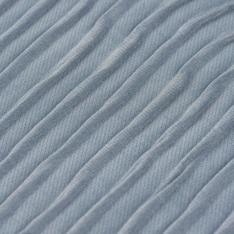 Solange Der Vorrat Reicht Schöner Wohnen Dekostoff Doppelgewebe Reliefeffekt Run Linien hellblau 126cm Breite