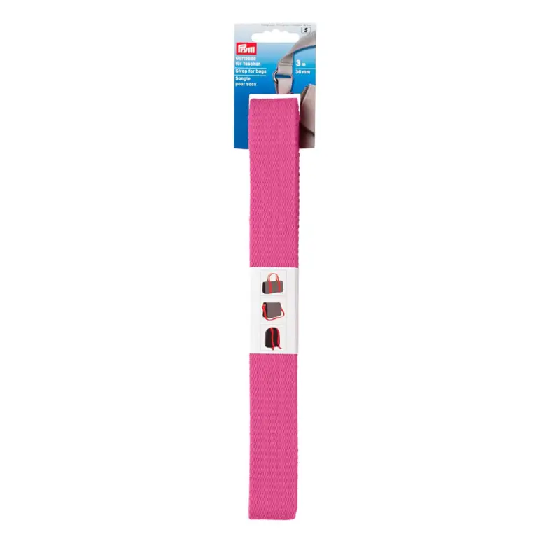 Abverkauf Prym Gurtband für Taschen 30mm pink