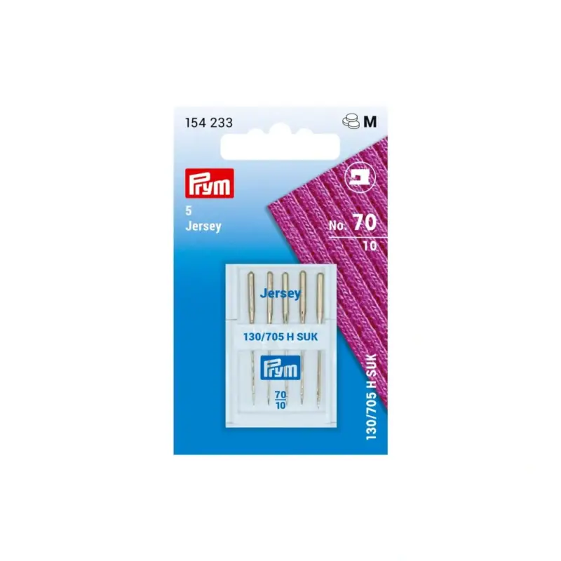 Neu Im Sortiment Prym Nähmaschinennadeln 130/705 JERSEY No. 70 5 Stück