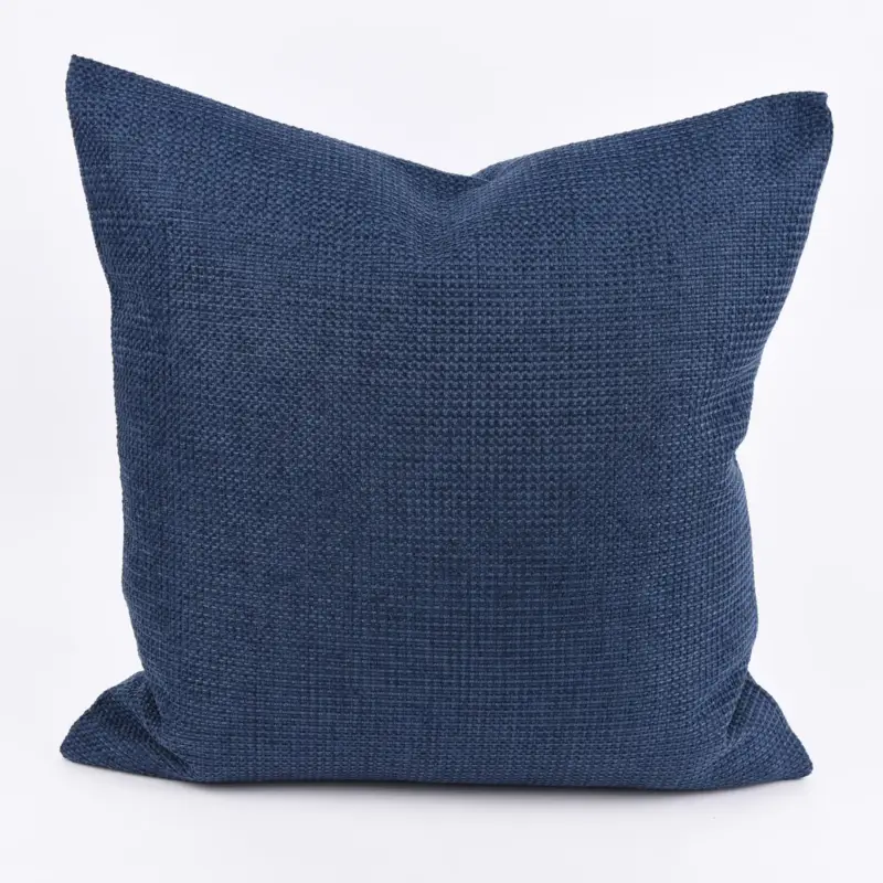 Kissenhülle Dallas Strukturstoff uni dunkelblau 50x50cm Must-Have